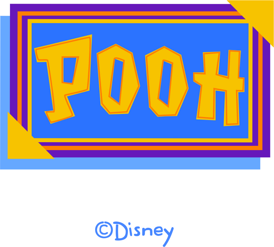 Disney Pooh Logo 08 iron on paper